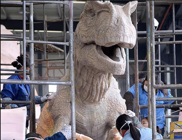 仿真恐龙皮肤材料选型指南：玻璃胶分类、性能及弹性